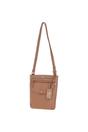 Camel Ashwood Leather Camel 'Five CB' Real Leather Cross Body Bag, Image 2 of 5