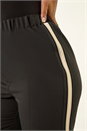 Black Petite Side Stripe Trouser, Image 5 of 5