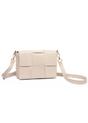 Beige Raffaella Beige Cross Body Weave Bag, Image 1 of 2