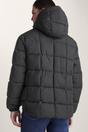 Black Else Oversized Shower Resistant Jacket, Image 3 of 6