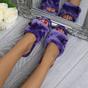 Purple Peep Toe Sandals Slippers, Image 5 of 6