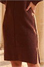 Rust Petite Knit Dress, Image 4 of 4