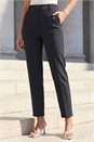 Charcoal Straight Leg Angela Stretch Trousers, Image 2 of 4