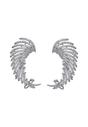 Silver Diva Wings Ear-Cuffs, Image 1 of 5