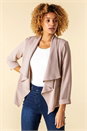 Stone 3/4 Sleeve Waterfall Jacket, Image 1 of 4