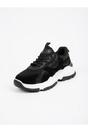 Black iKrush Black Ivy Studded Chunky Trainers, Image 2 of 5