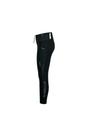 Black Trail Zip Pocket Fitted Leggings, Image 3 of 5