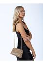 Gold Gold Embellished Shoulder Bag, Image 3 of 6