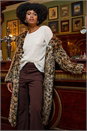 Ivory  Sequin Bow Back Snit Top, Image 8 of 8