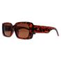 Brown Montana Brown Rectangle Shiny Turtle Brown Polarized MP76, Image 2 of 4