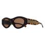 Brown Gucci Brown Oval Havana Brown GG2065S, Image 2 of 3