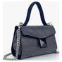 Black Black Suede Rhinestone Grab Bag, Image 1 of 1