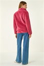 Rose Soft Sherpa Fleece Jacket, Image 3 of 5