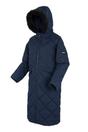 Navy Freyla Padded Jacket, Image 3 of 5