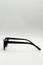 Black Black Classic Cateye Sunglasses, Image 4 of 5