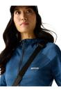 Blue Ferna Stretch Hooded Fleece Jacket, Image 4 of 5