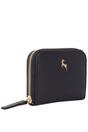 Navy 'Mini X' RFID Protected Real Leather Purse, Image 2 of 4