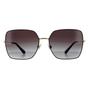 Black Square Black Gold Black Grey Gradient DG2242 Sunglasses, Image 1 of 5