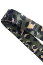 Khaki Leopard Print Wide Bag Strap, Image 2 of 2