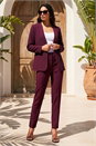 Wine Edge To Edge Blazer, Image 3 of 4