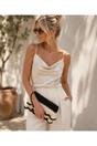 Saffira - Straw Clutch Bag - Black, Image 1 of 3