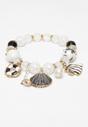 Black Boho Shell Seed Bead Bracelet, Image 1 of 6