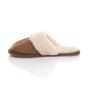 Tan Faux Fur Lined Mules Slippers, Image 3 of 5