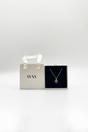 Gold Blush Clover Crystal Pendant Necklace - Gift Boxed, Image 3 of 5