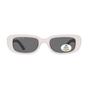 Pink Montana Pink Rectangle Transparent Pink Smoke Polarized MP65, Image 1 of 3