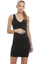 Black Seamfree Maternity Full Slip, Image 1 of 5