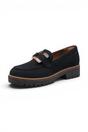 Blue Suede Leather Loafer Casual Shoes, Image 2 of 7