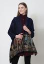 Multi Kashmiri Jamawar Scarf, Image 5 of 5