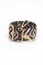 Gold Aztec Woven Bag Strap, Image 3 of 4