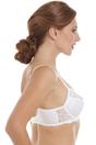 White Floral Lace Soft Cup Underwired Bra, Image 3 of 5