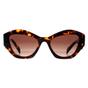 Brown Prada Brown Rectangle Honey Havana Brown Gradient PR07YS, Image 1 of 6