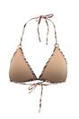 Multi Animal Print Triangle Bikini Top with Halterneck Tie Detail, Image 2 of 2