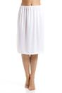 White Camille Lingerie White 24'' Cling Resistant Under Skirt Half Slip, Image 1 of 5