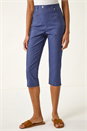 Indigo Lift Sculpt Shape Cropped Trouser, Image 4 of 5