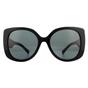 Black Versace Black Square Black Dark Grey Sunglasses, Image 1 of 4