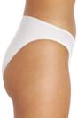 White Camille Lingerie White 3 Pack Lace Front HI-Leg Briefs, Image 2 of 4