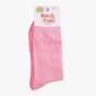 Light Pink Plain Bamboo Socks UK 3-7 (Pack of 6), Image 3 of 3