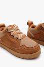 Tan 'Darcy' Lace-Up Trainers with Chunky Sole, Image 5 of 7