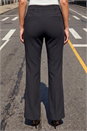 Charcoal Bootcut Leg Stretch Trousers, Image 3 of 4