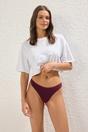 Multi 5 Pack Seamless High Leg Knitted Bikini Briefs, Image 4 of 6