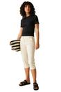 Cream Bayletta Capri Trousers, Image 2 of 2