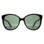 Black Cat Eye Shiny Black G15 Green Polarized MP74, Image 1 of 4