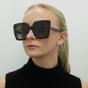 Brown Jimmy Choo Brown Square Havana Brown Gradient AURI/G/S, Image 5 of 6