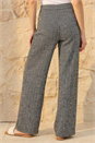 Grey Herringbone Stretch Trouser, Image 3 of 5