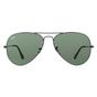Black Aviator Black Green Aviator 3025 Sunglasses, Image 1 of 6