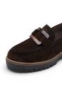 Brown Suede Leather Loafer Casual Shoes, Image 5 of 8